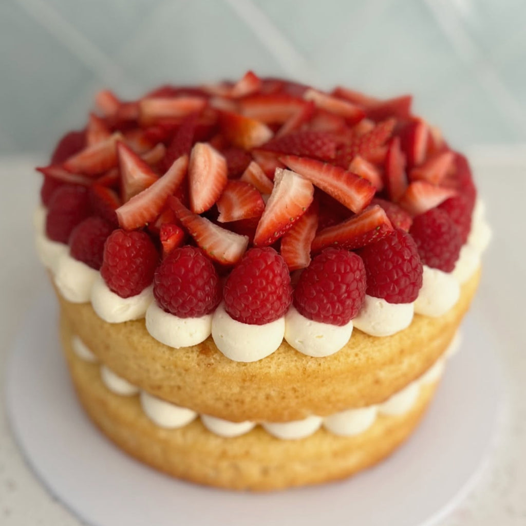 Berries and Cream Cake