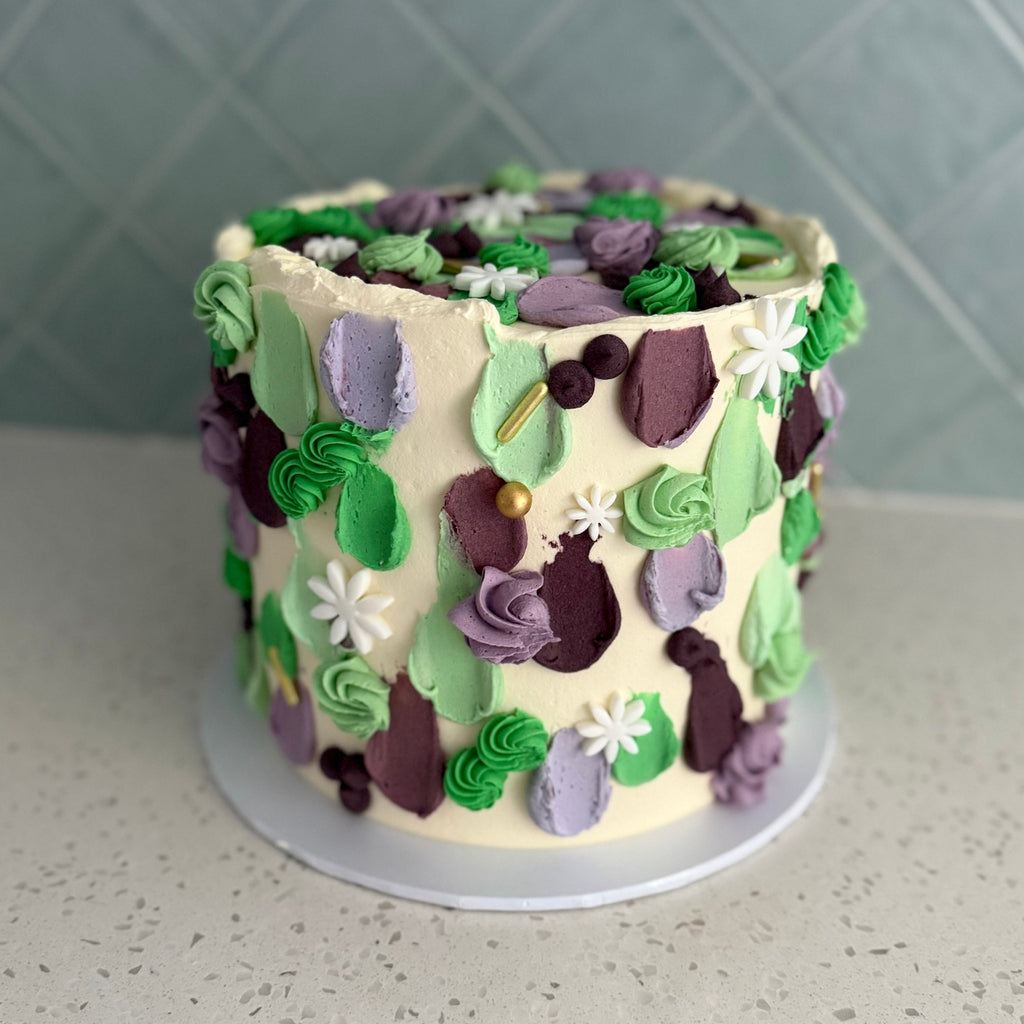 Buttercream Textured Cake
