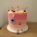 Cherry Jellycat Cake
