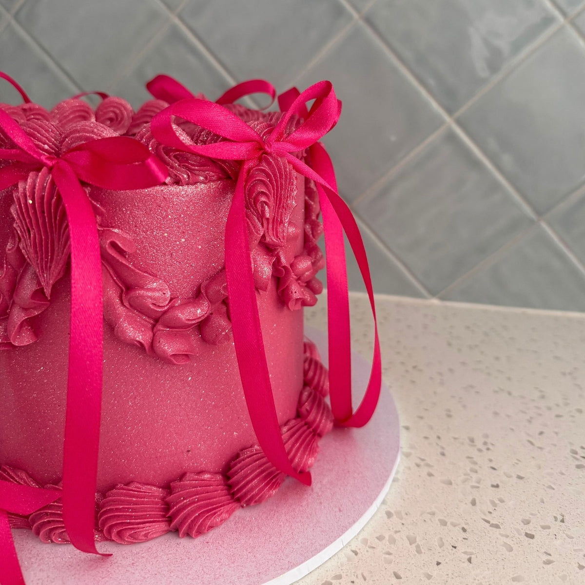 Glitter Magic Cake