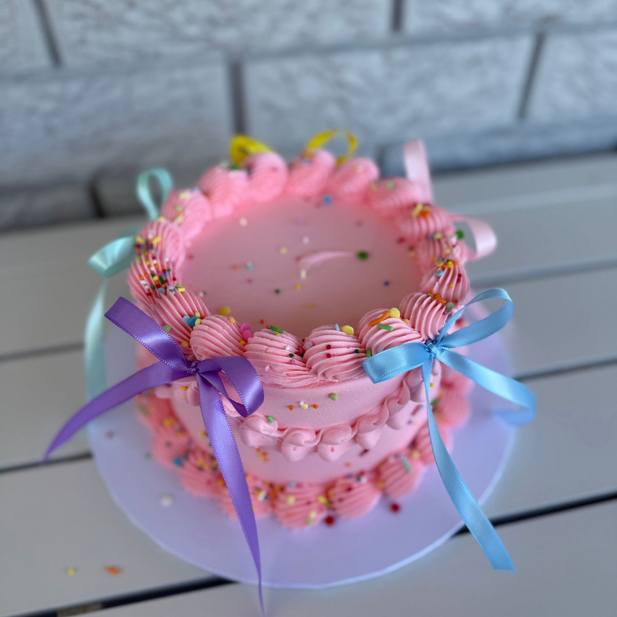 Party Bow Cake