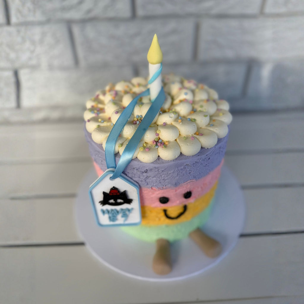 Rainbow Jellycat Cake