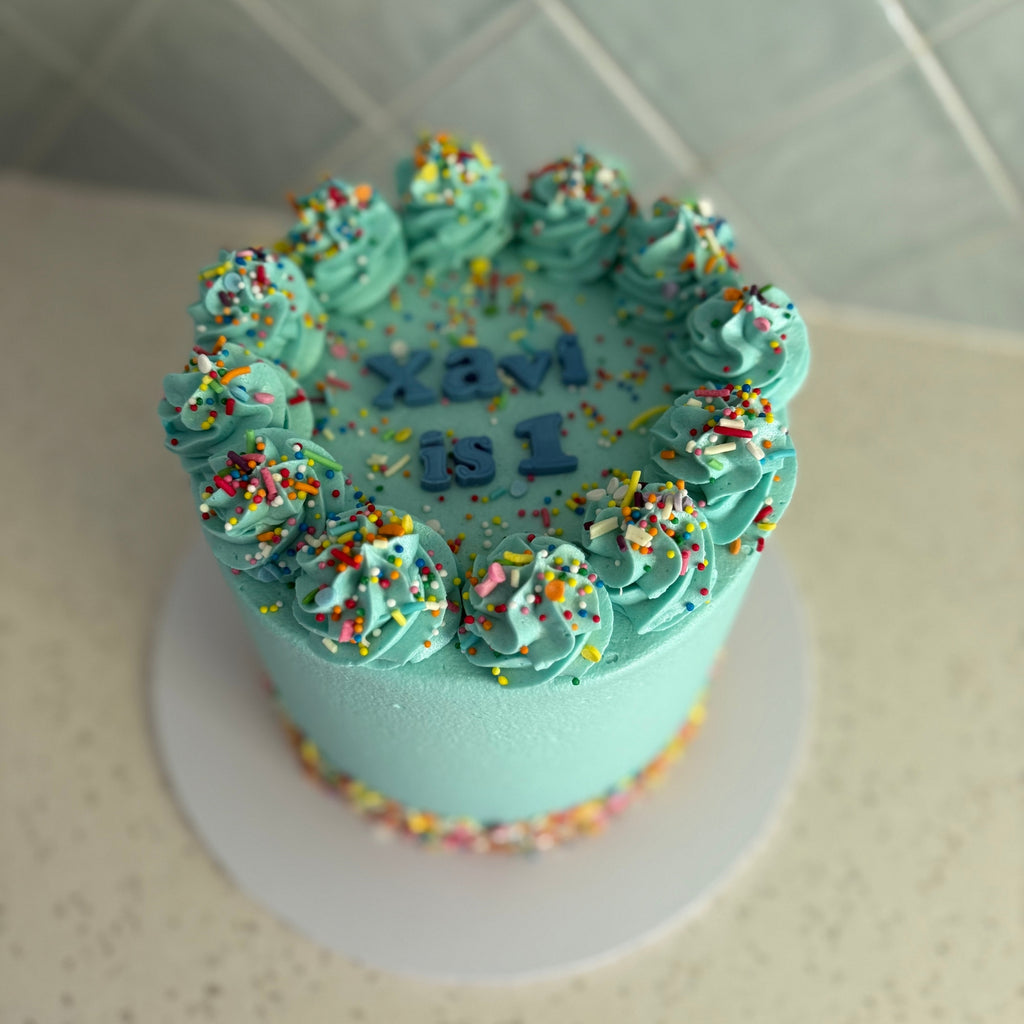 Simple Sprinkle Cake
