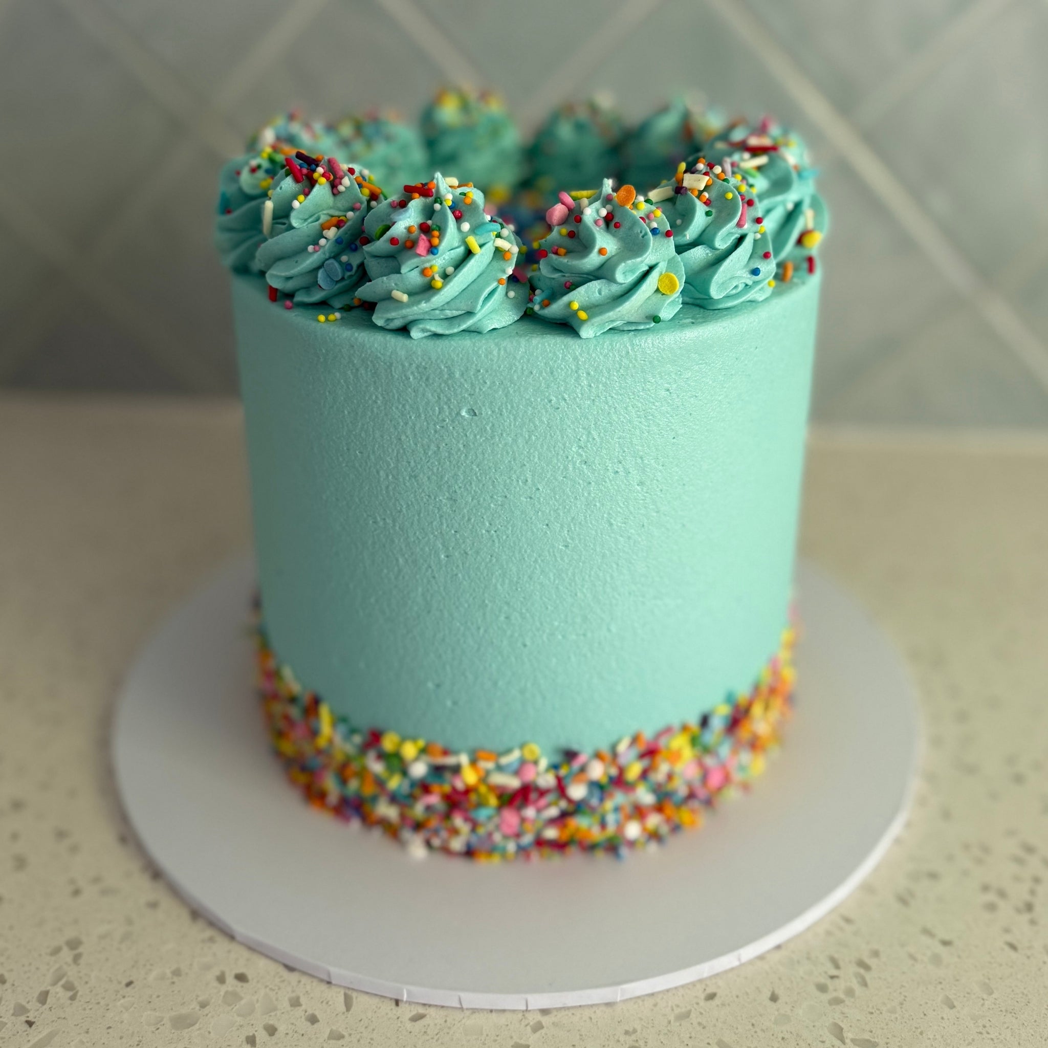 Simple Sprinkle Cake