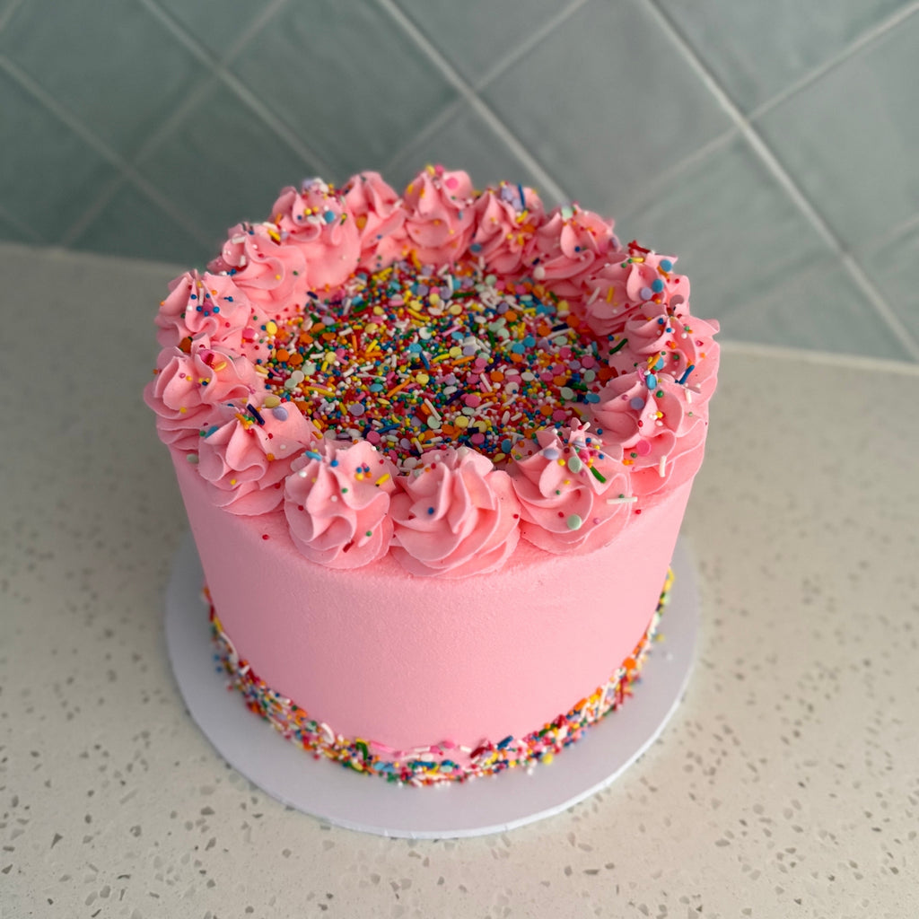 Simple Sprinkle Cake